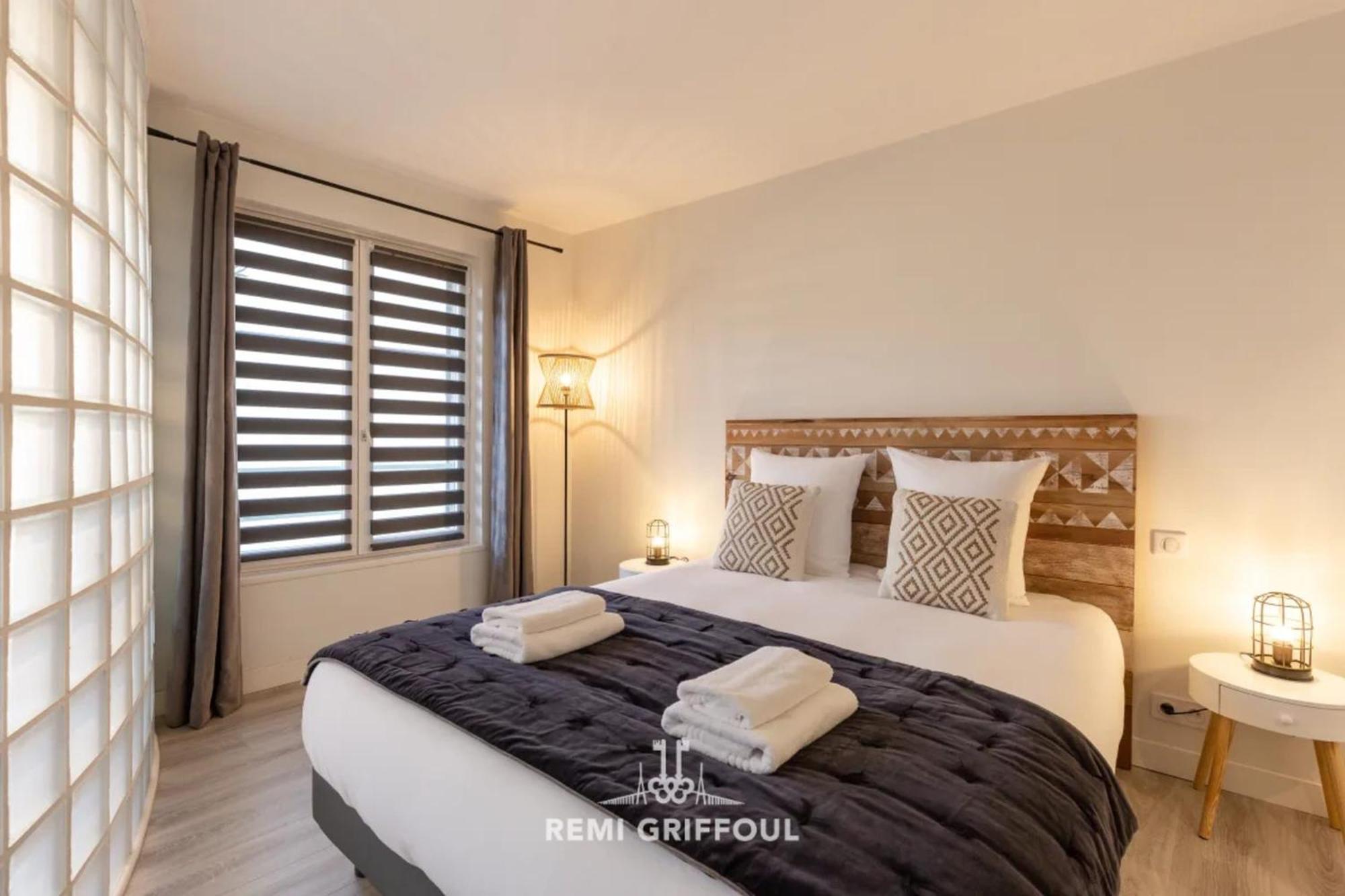 Les Armateurs Charming Gem In The City Center Private Parking 2 Guest 翁弗勒尔 外观 照片
