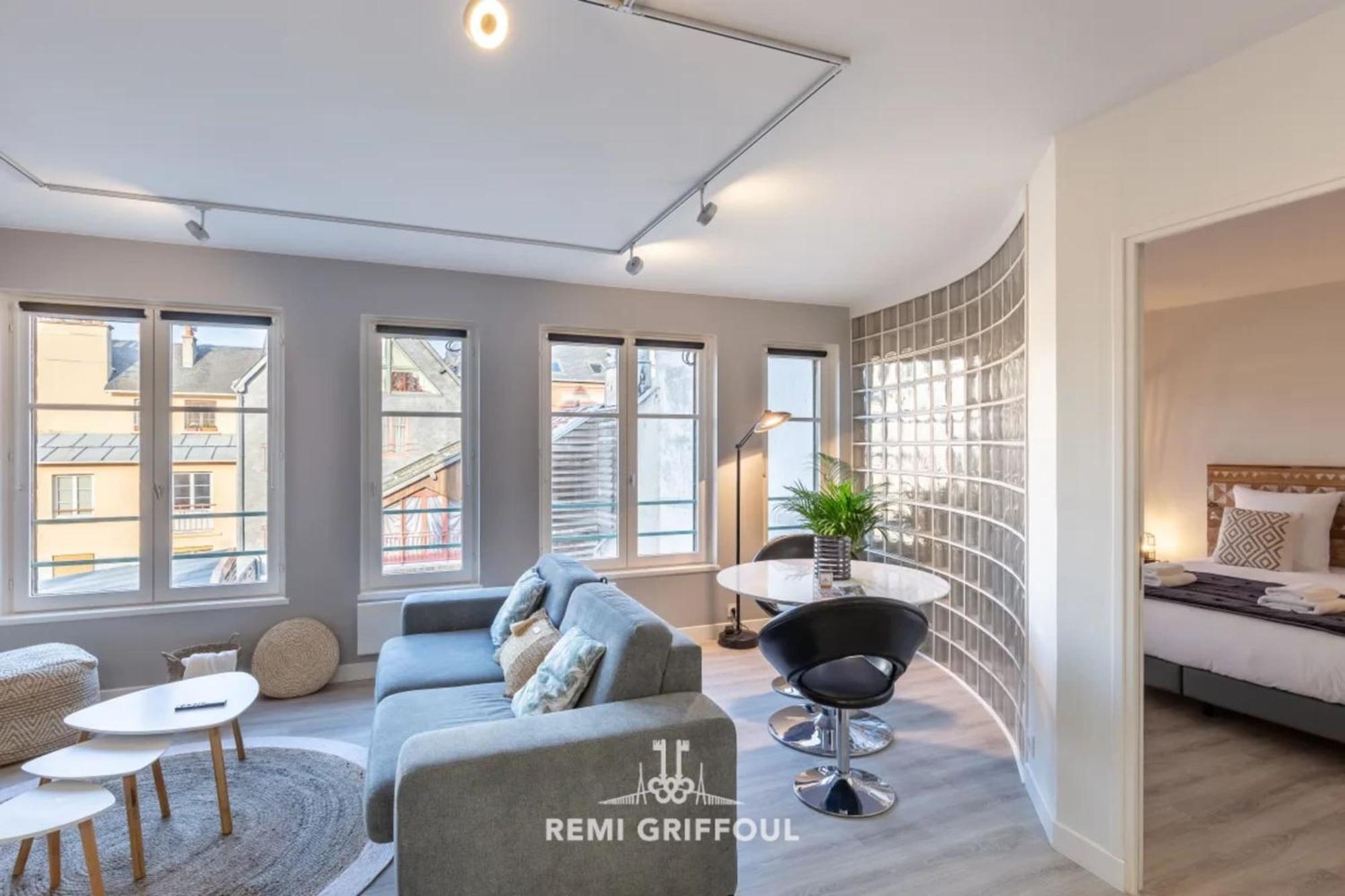Les Armateurs Charming Gem In The City Center Private Parking 2 Guest 翁弗勒尔 外观 照片